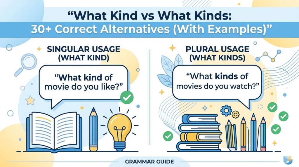What Kind vs What Kinds