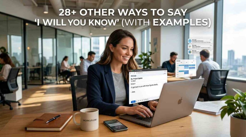 28+ Other Ways to Say "I Will Let You Know" (With Examples)