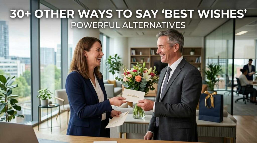 30+ Other Ways to Say "Best Wishes" – Powerful Alternatives (With Examples)