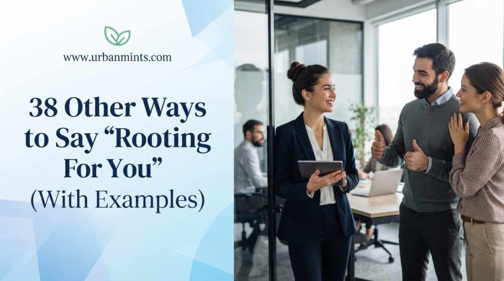 38 Other Ways to Say "Rooting For You" (With Examples)