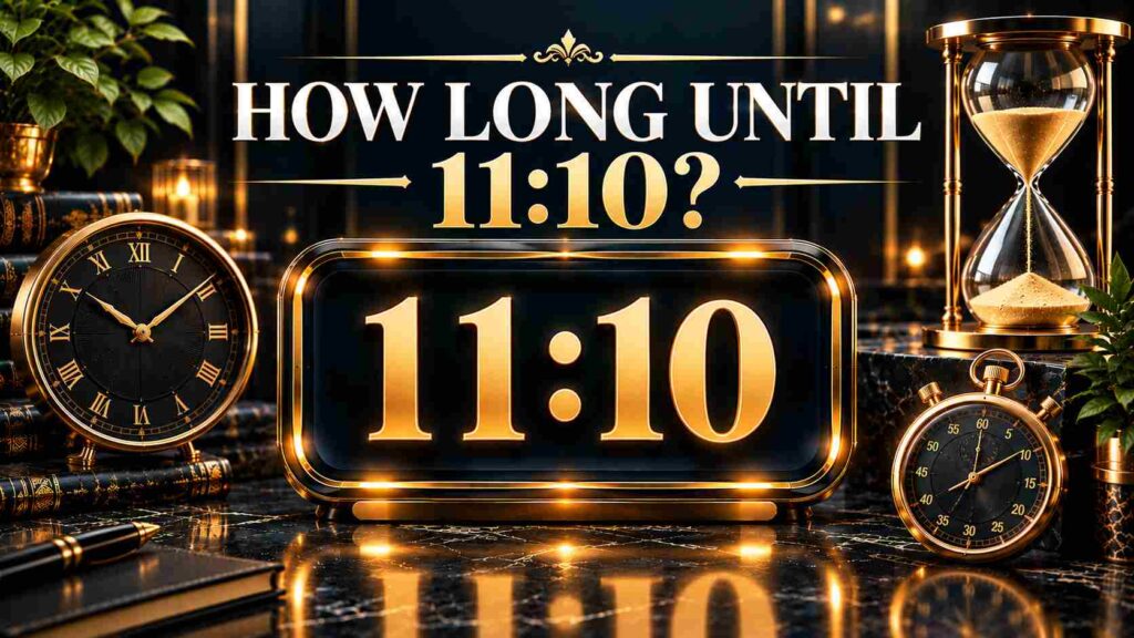 How Long Until 11:10? Calculate Your Time Remaining