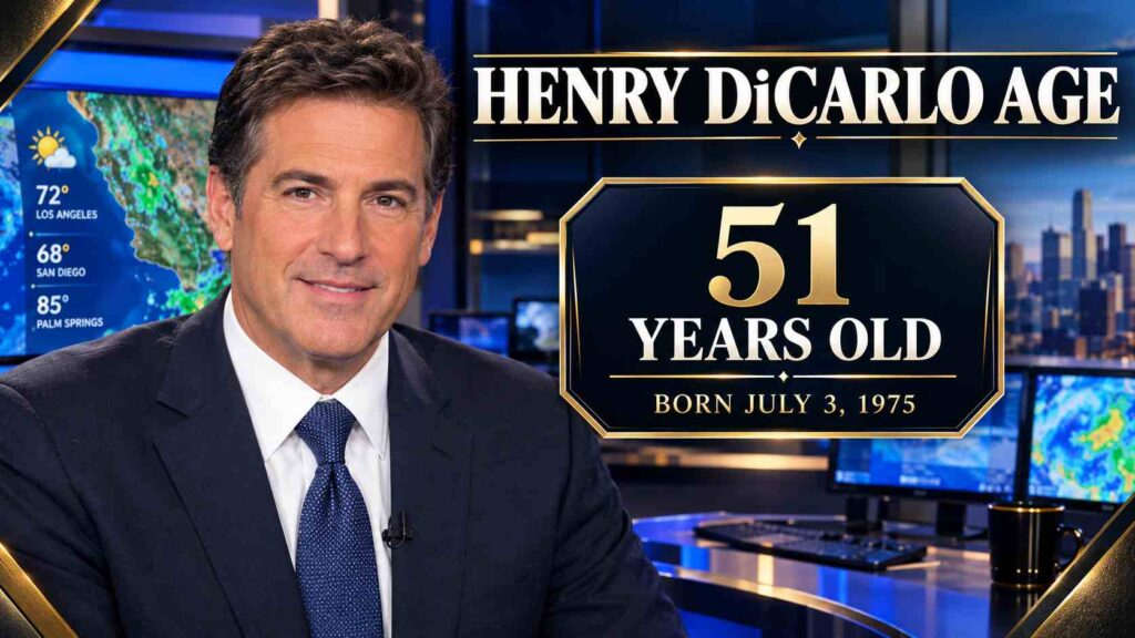 Henry DiCarlo Age: How Old Is the KTLA Meteorologist?