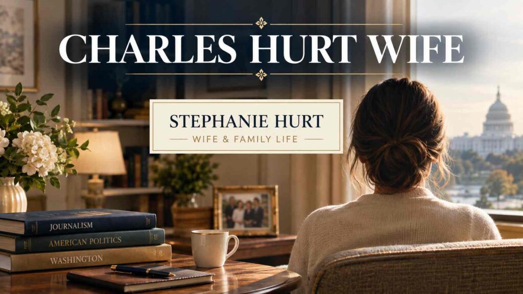 Charles Hurt Wife: Meet Stephanie Hurt & Their Family Life