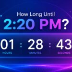 How Long Until 2:20 PM? | Live Countdown Timer & Time Remaining