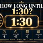 How Long Until 1:30? Calculate Time Remaining