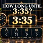 How Long Until 3:35? Your Quick Time Countdown
