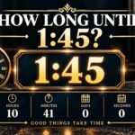 How Long Until 1:45? See the Time Remaining Now