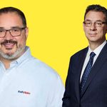 Miguel Patricio and Albert Bourla