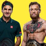 Roger Federer and Conor McGregor