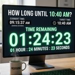 How Long Until 10:40?