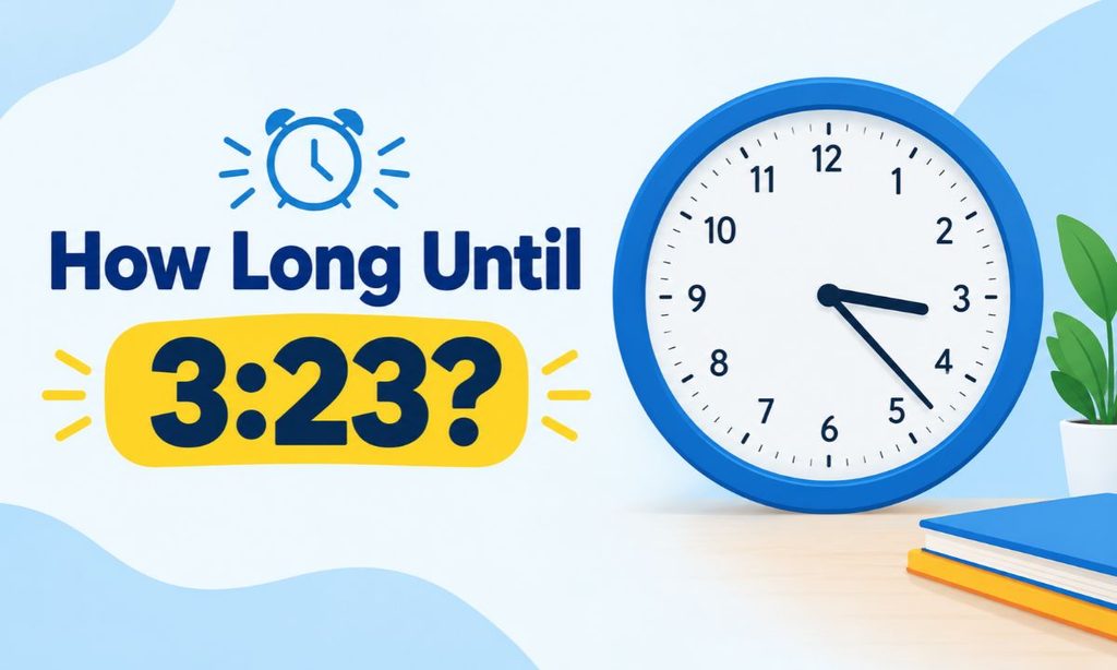 How Long Until 3:23?