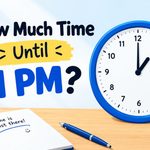 How Much Time Until 1 PM?